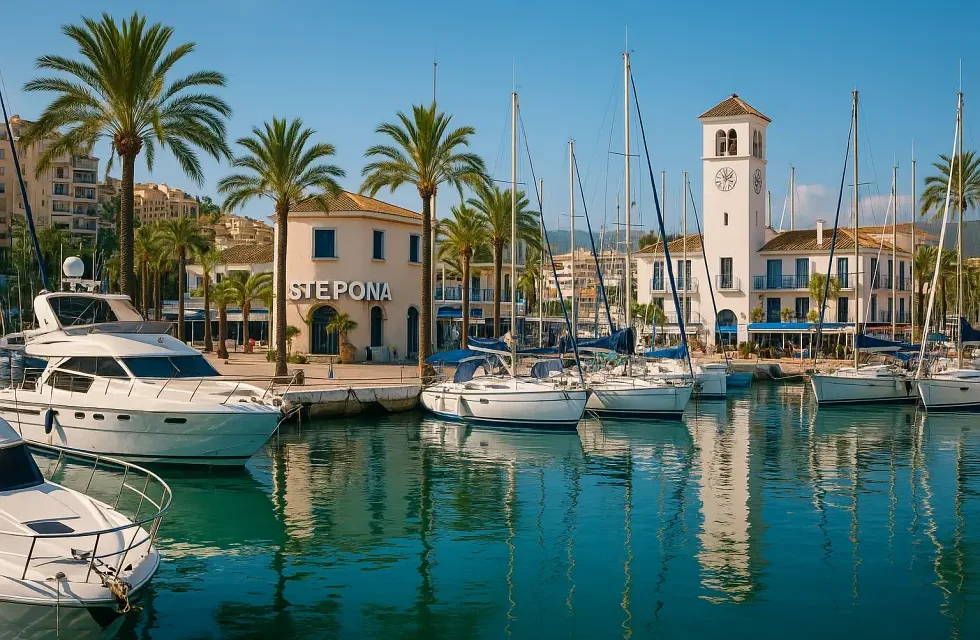 Puerto Deportivo Marina de Estepona: paseo, ocio y mercado